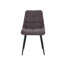 Стул SIGNAL CHIC Brego 18 серый/черный